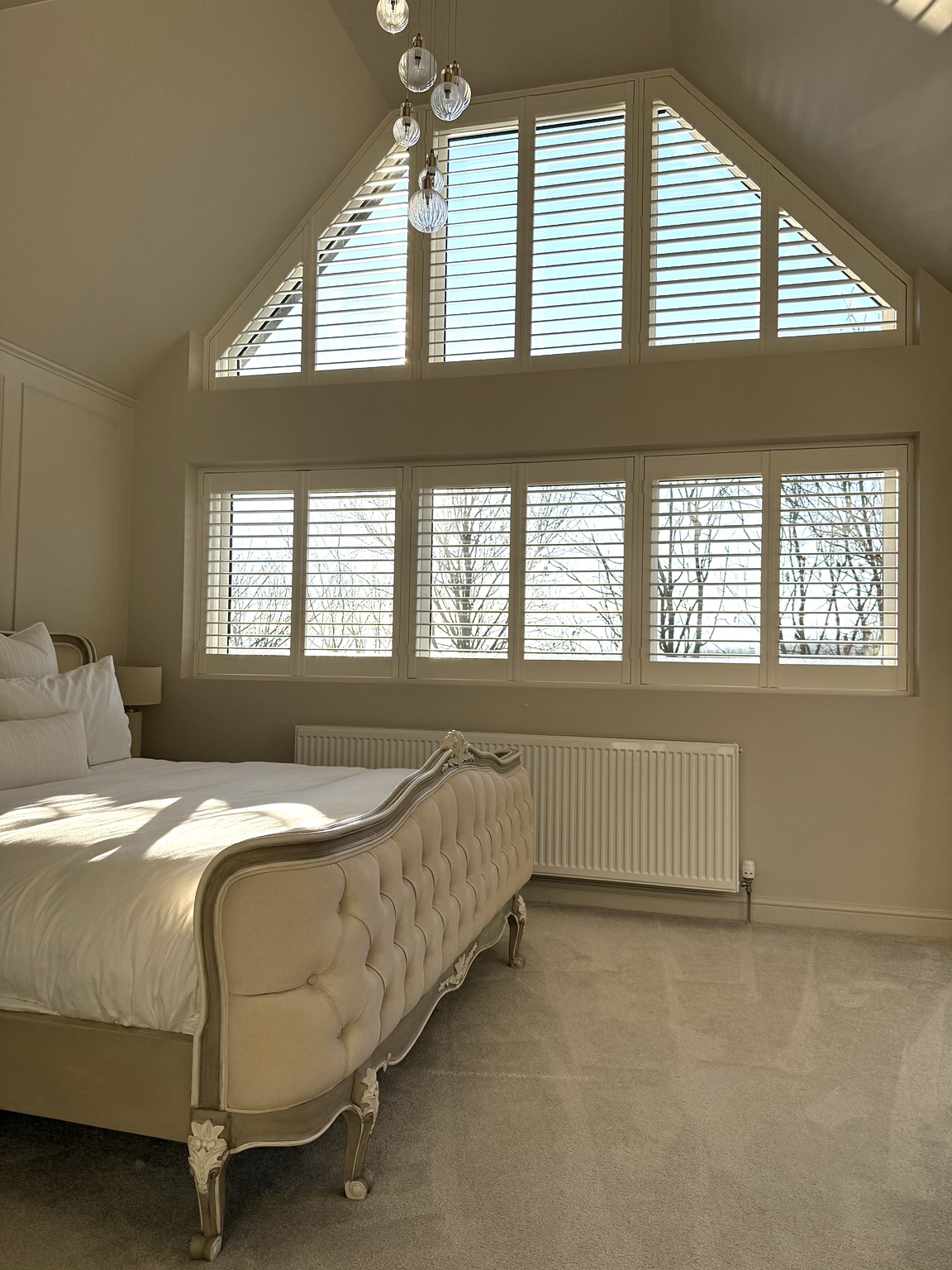 Bespoke shaped shutters